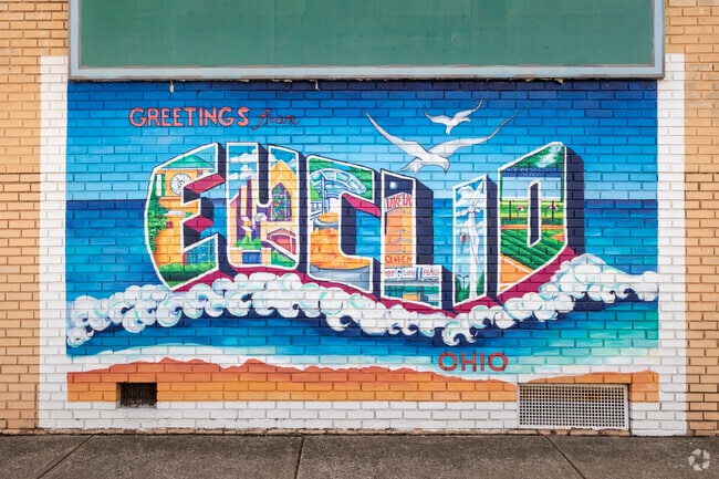 Take a walk around Downtown Euclid for some great murals.