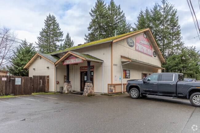The Hideaway Sports Pub & Eatery is a friendly place for folks to have a drink in Elk Plain.