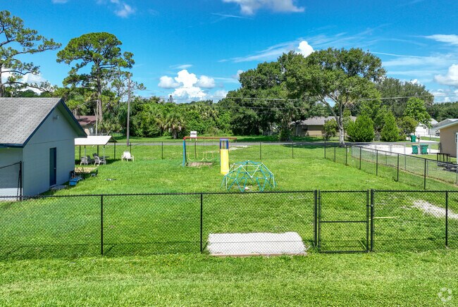West Melbourne Christian Academy has a small play area for younger students.