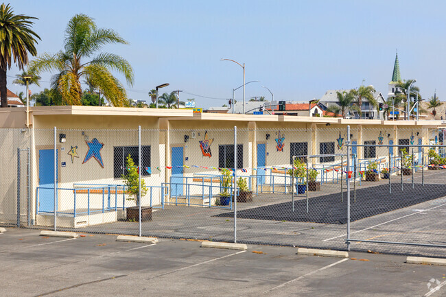 Classrooms at Stevenson Elementary School.
