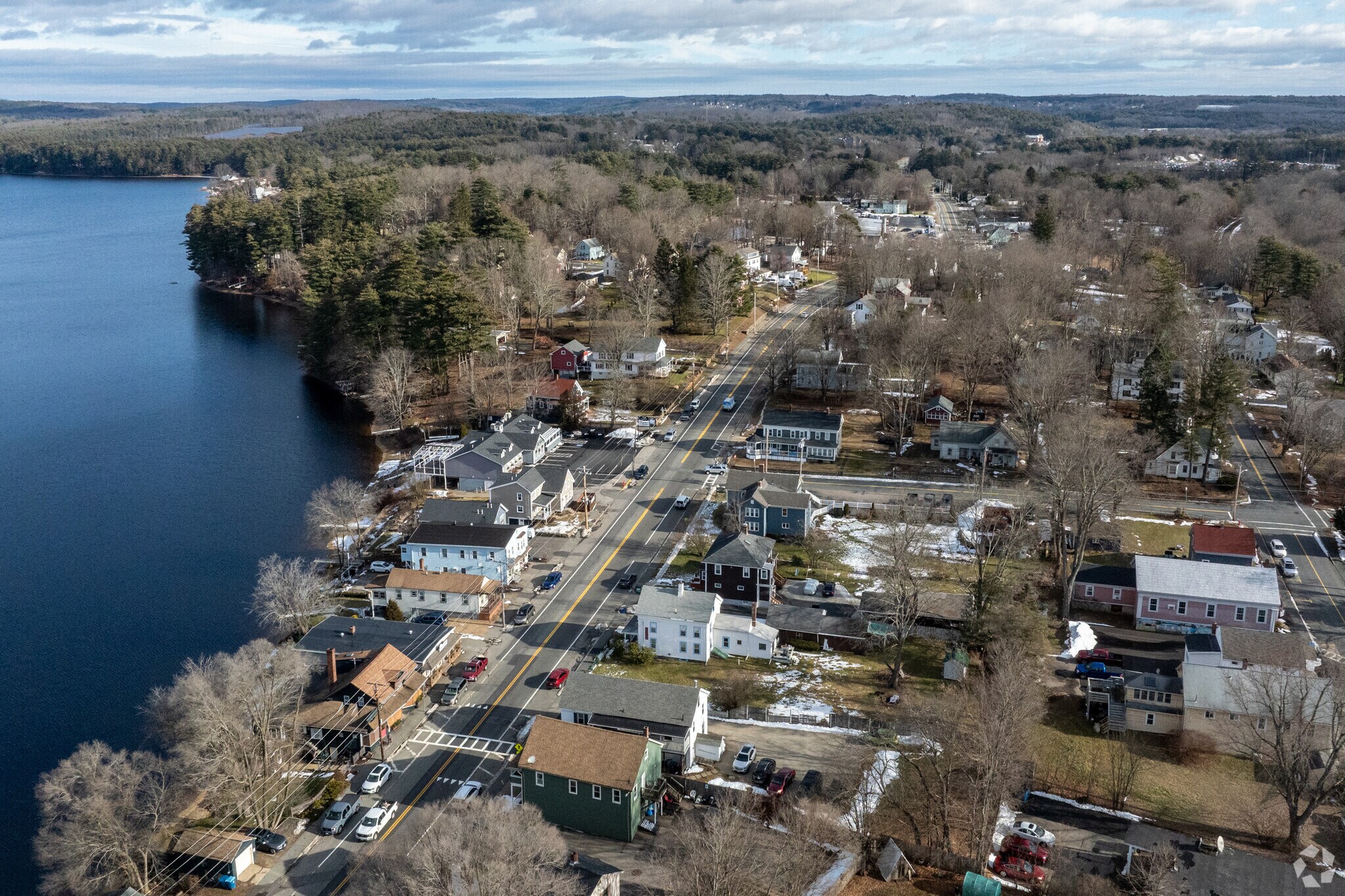 Central roads lead out of East Brookfield.