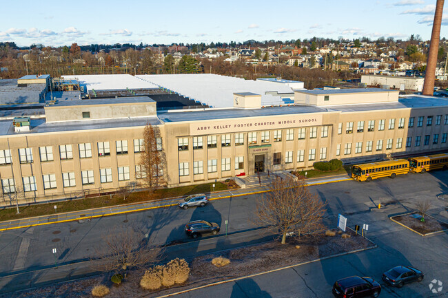 Abby Kelley Foster Charter Public School Employees, Location, Alumni