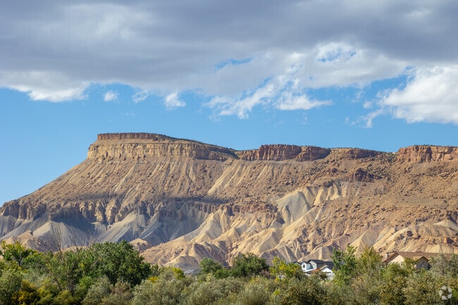 Enjoy great views of Mount Garfield from the Palisade Area.