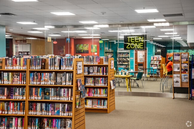 The Burlington County Library in Westampton has a spot just for teens.