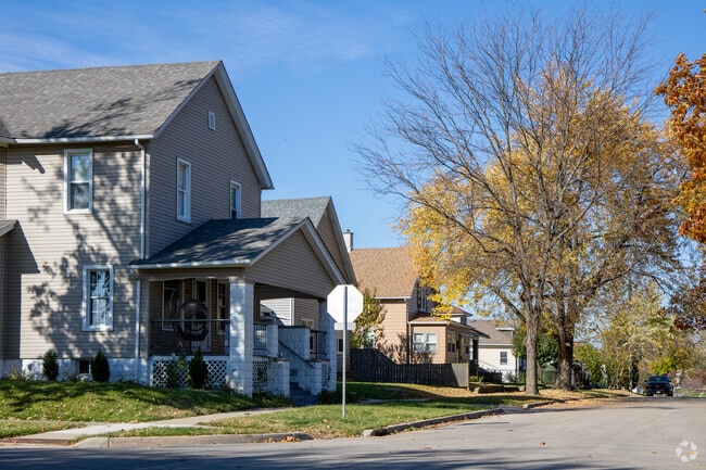 Larger two-story homes can be found throughout St John's.