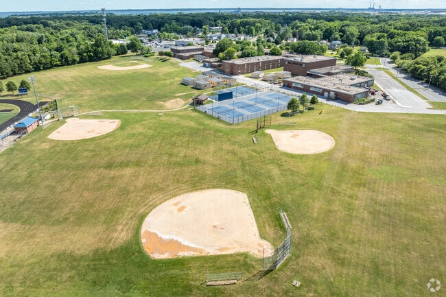 Sparrows Point Middle School in Baltimore has a C+ rating on Niche.