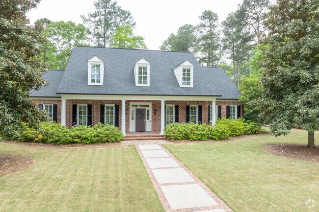 Cape Cod homes can be found in the Lake Aumond neighborhood.