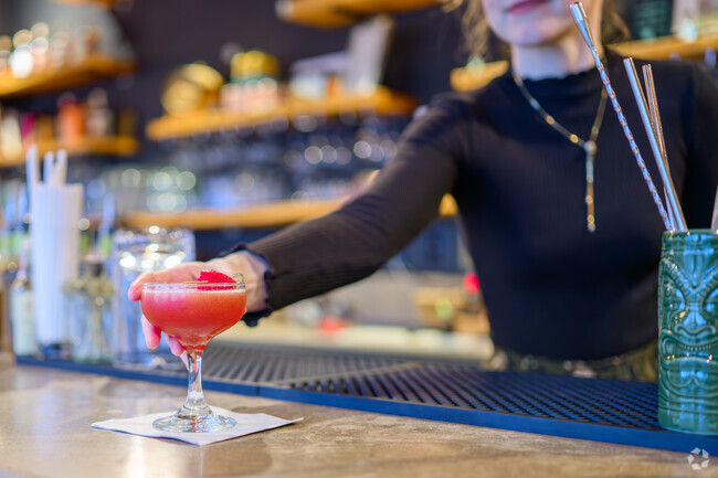 Cardinal Spirit is a popular place for drinks with friends in McDoel Gardens.