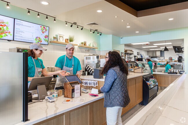 Enjoy the friendly service at Gerry's Cafe just east of Winston Park.