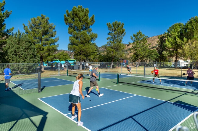 Play sports at the Higgins park courts available to locals in Old Bisbee.