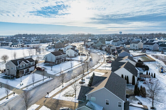 Marysville, Ohio is expanding rapidly due to booming residential construction.