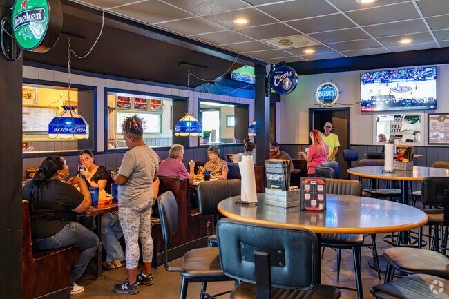 Charlies Pub & Grub has great food, live entertainment, and a bar with all your favorite drinks.
