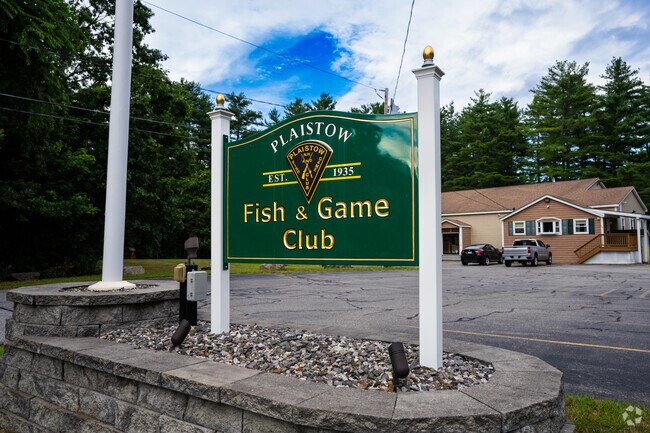 The Plaistow Fish & Game Club on Mayray Avenue is a community center where residents can gather and enjoy the great outdoors.
