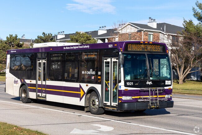 Southwest Johnston is served by the DART Route 93 Express, with service to Downtown.