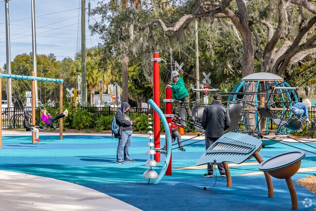 Kids play at Wooton Wonderland in Tavares.