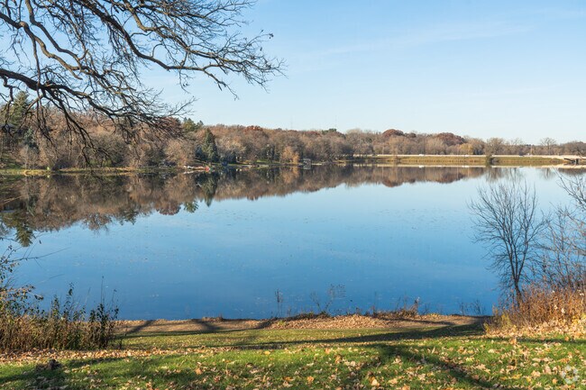 Keller Park links lakes and offers fishing access for Kohlman Lake locals.