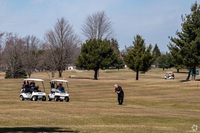 Girard residents enjoy a good walk spoiled by a round of golf at the Mahoning Country Club.