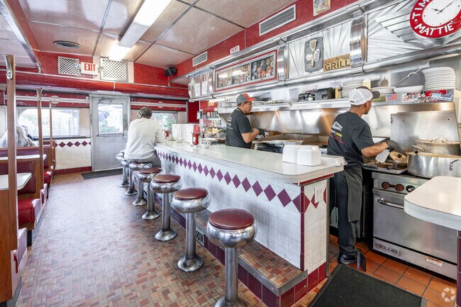 Guests travel back in time when they walk through the door of Mattie's Diner in Shamrock.