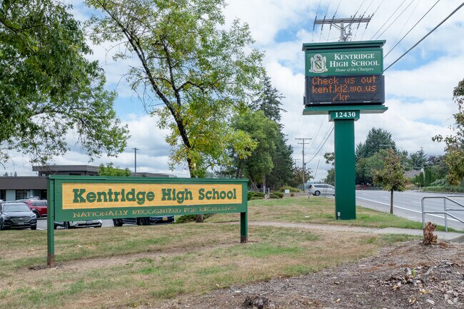 Earning an A from Niche, Kentridge High School serves the older students in the area.