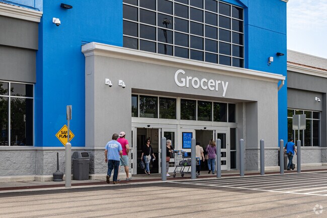 Lakeside residents appreciate having a WalMart close by.