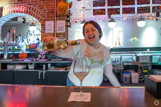 The Flagship City Food Hall in Downtown Erie offers a variety of dining options.