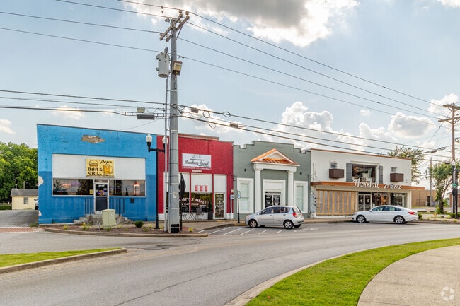 Front Street in Smyrna has a few local retail and restaurants to try.