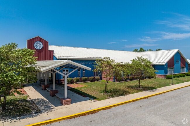 Nearly 400 students attend Lake Forest South Elementary School from the area.