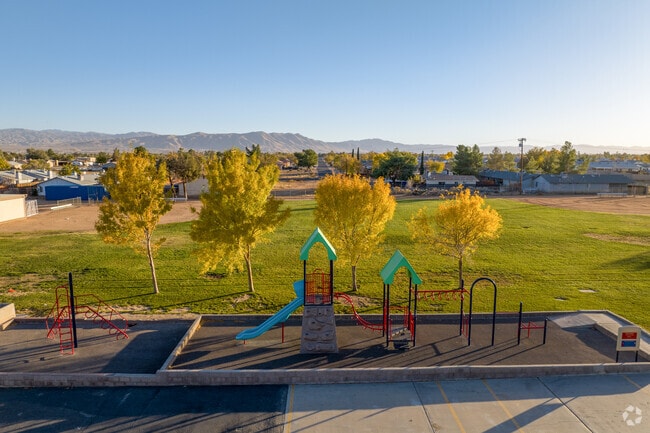 Playground and fields are enjoyed by students at Yucca Loma Elementary.