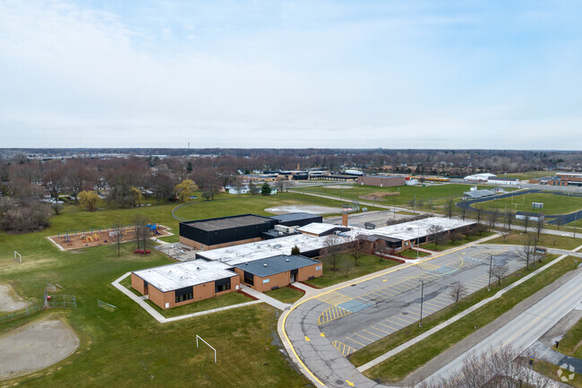 Ashley Elementary School is loctaed on the same campus as Anchor Bay Middle School.