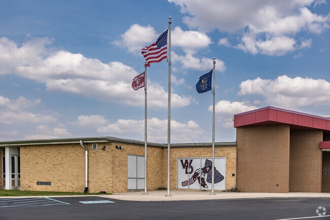 Wes-Del Middle/High School students can participate in a variety of school sports and clubs.