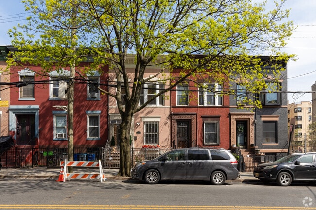 View of homes located in Fordham Heights, Bronx, NY.