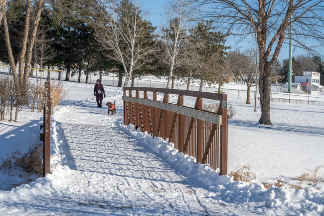 Black River Falls residents enjoy walking the Foundation Trail through Lunda Community Park.