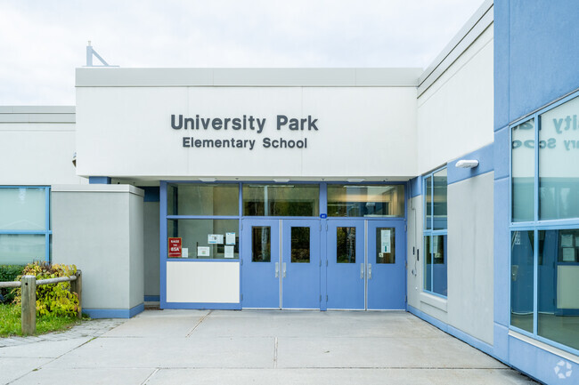 University Park Elementary School serves 356 students from various neighborhoods in Fairbanks.