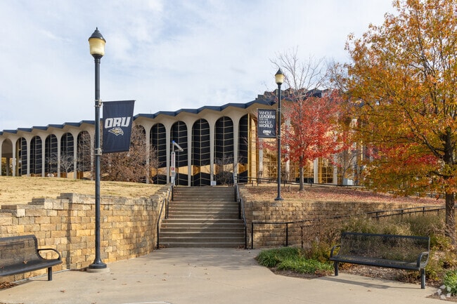 Oral Roberts University is a Christian college with 70 undergraduate majors.