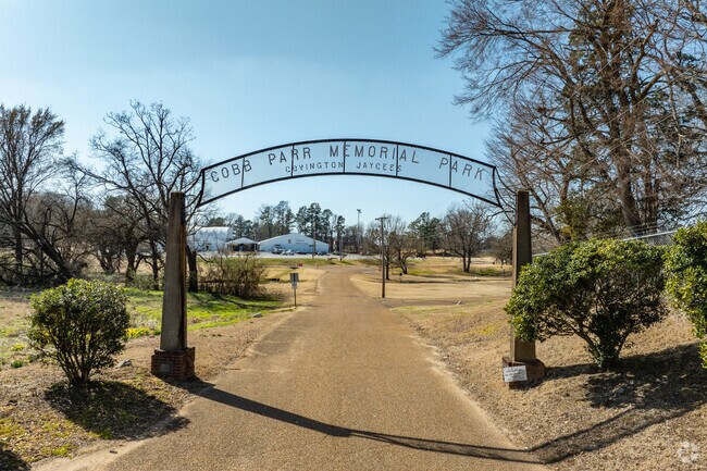 Cobb-Parr Memorial Park features several baseball fields, a playground, bike track, and more.