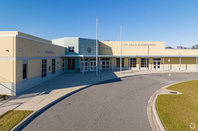 Pine Hills Elementary School serves students K-5th in Pine Hills.