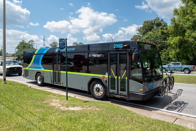 Getting around town is a snap with the Wave public bus system.