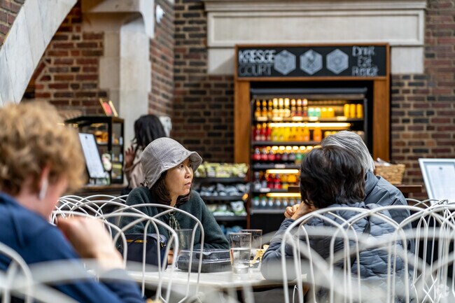 Enjoy refreshments and lunch at Kresge Court inside the Detroit's Institute of Arts.