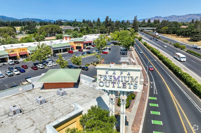 At the Napa Premium Outlets, residents can refresh their wardrobes at over 40 retailers.