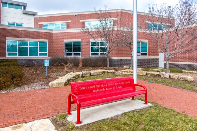 After sixth grade, Highlands students attend Indian Hills MS & Shawnee Mission East HS.
