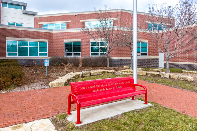 After sixth grade, Highlands students attend Indian Hills MS & Shawnee Mission East HS.
