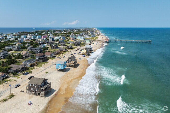 Discover coastal style homes with striking architectural detail in Rodanthe on the Outer Banks.