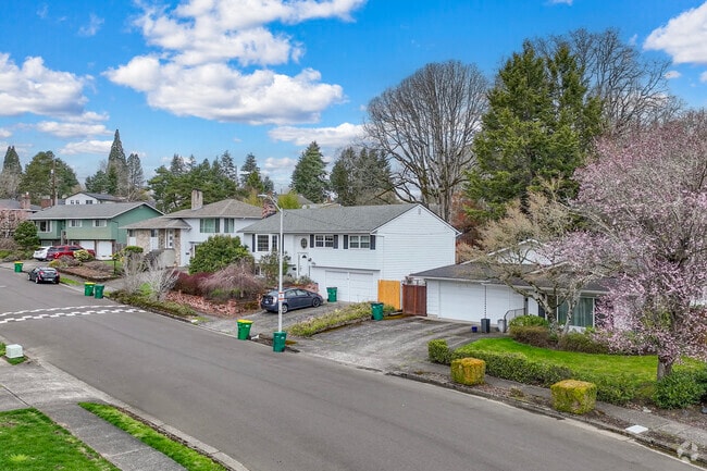 Many of the homes in the Vose neighborhood are midcentury constructions of varying styles.