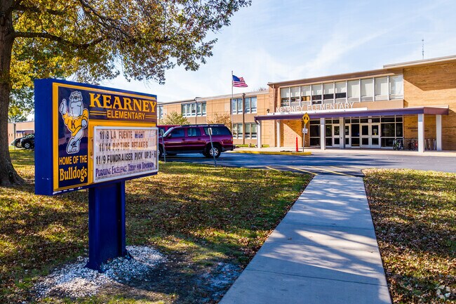 Kearney Elementary promotes academic success through community-focused learning.