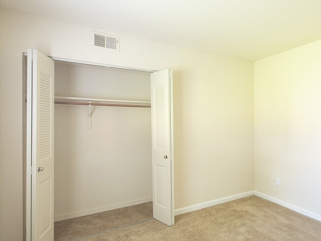 Plenty of closet space