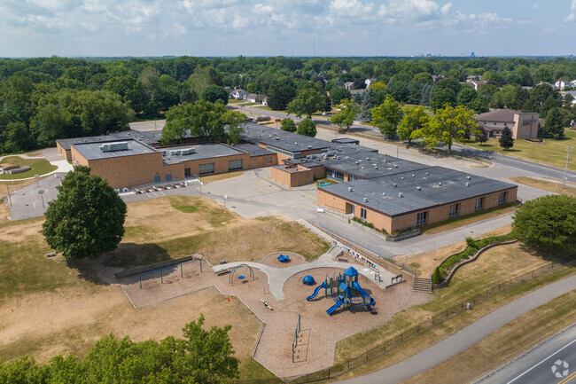 There's a large field and playground at Orchard View Elementary School.