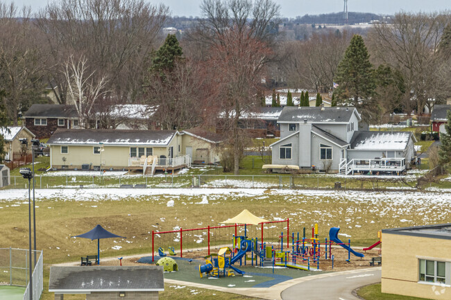 There is also a modern playground on the McFarland Primary School property.