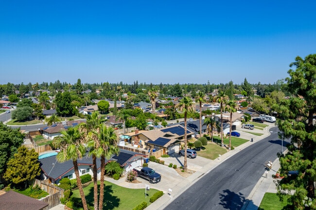 Elevated view of Sagepointe shows the vast residential properties.