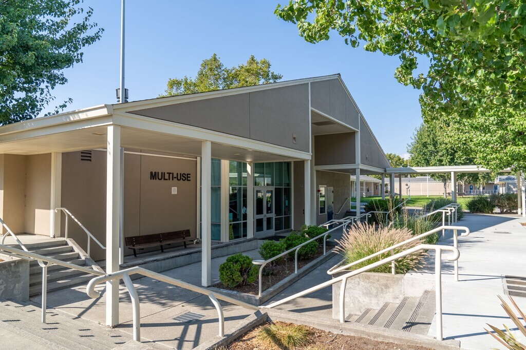 Meadow Elementary School serves students in the East Petaluma community.