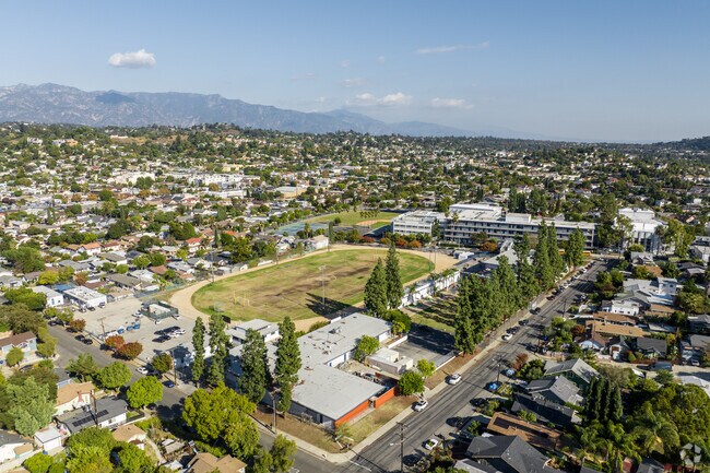 Benjamin Franklin High School Aerial - 1